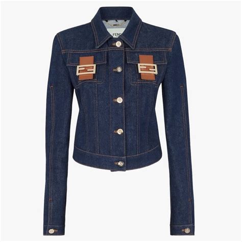 fendi jackst|Fendi denim jacket.